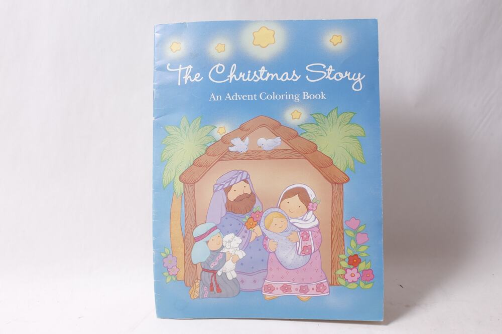 The Christmas Story An Advent Coloring Book 1991 Current ~ 260612-WH 1112